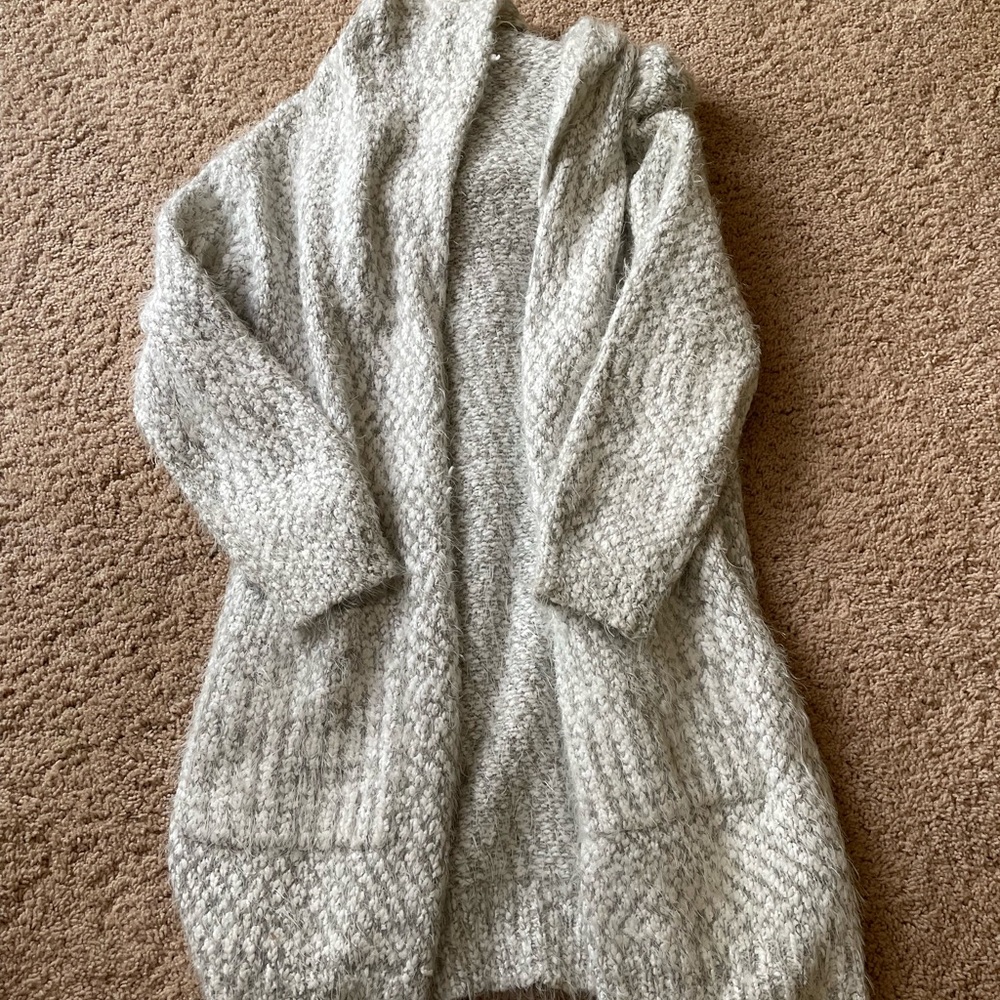 Cozy Gray Women's Cardigan